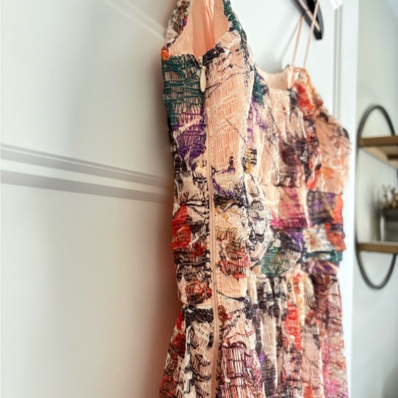 Anthropologie Maeve Mackenzie Floral Fit n Flare Dress Size 2 - Picture 9 of 14